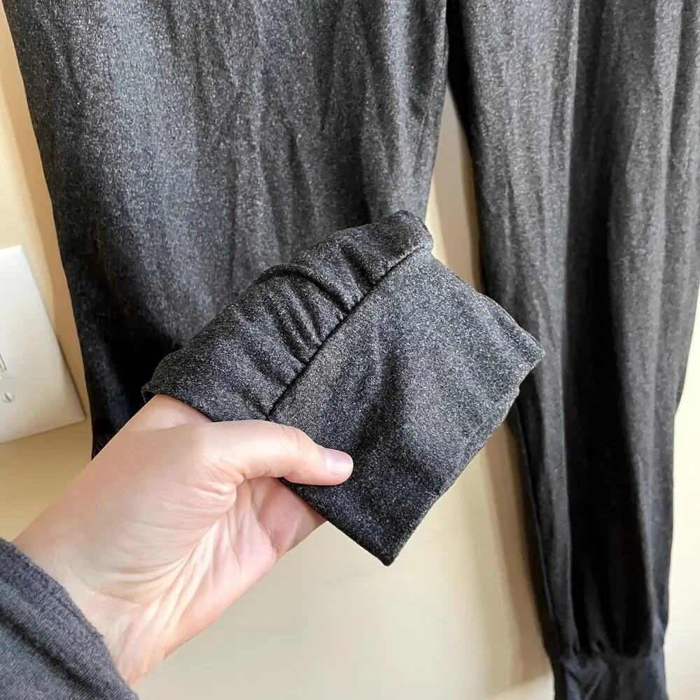 True‎ Religion buddha loungewear men's size medium gray sweatpants elastic waist